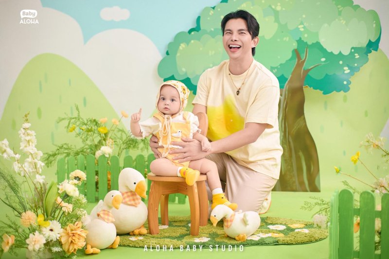 Chụp ảnh gia đình vào sinh nhật, dịp đặc biệt