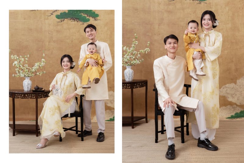 Concept chụp ảnh gia đình theo số lượng thành viên