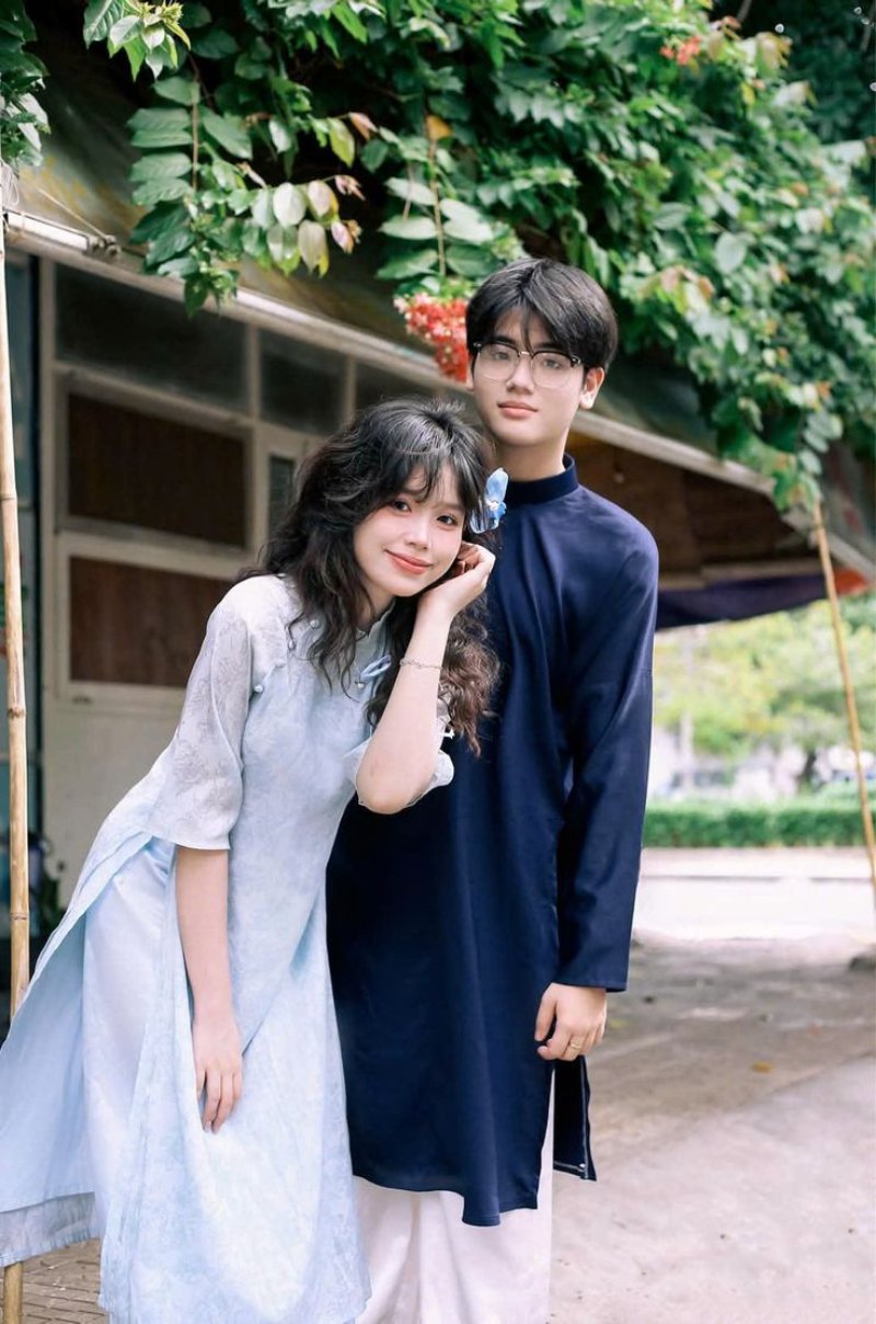 Concept couple retro