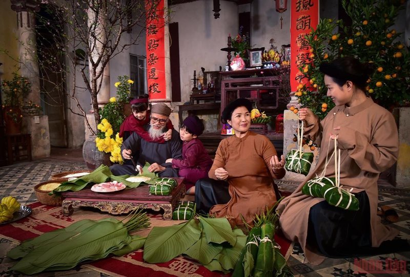 Gói bánh chưng, bánh tét