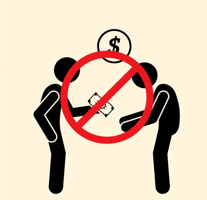 Không vay mượn tiền bạc