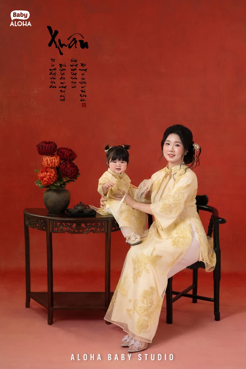 Ý tưởng chụp ảnh mẹ và con gái