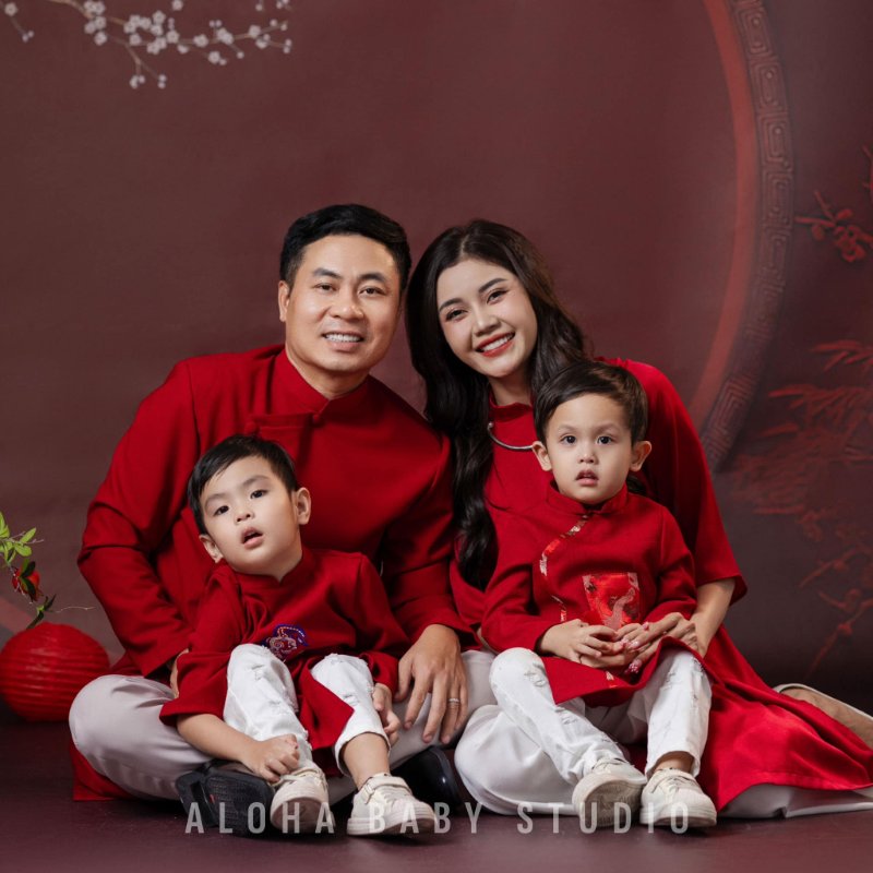 Ý tưởng concept chụp ảnh tết cho gia đình