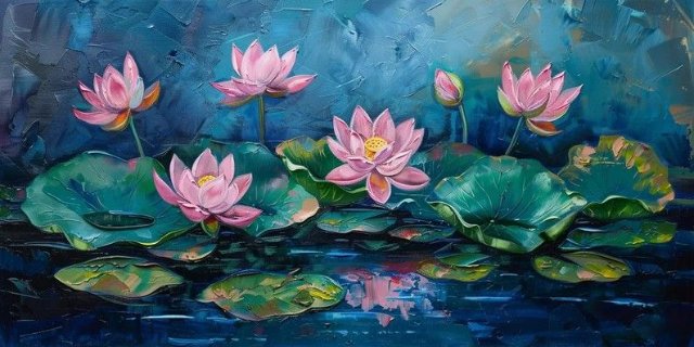 Ảnh đầm sen hồng làm hình nền máy tính rất đẹp