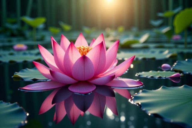 Ảnh hoa sen chất lượng 4K - hình nền sắc nét, sống động