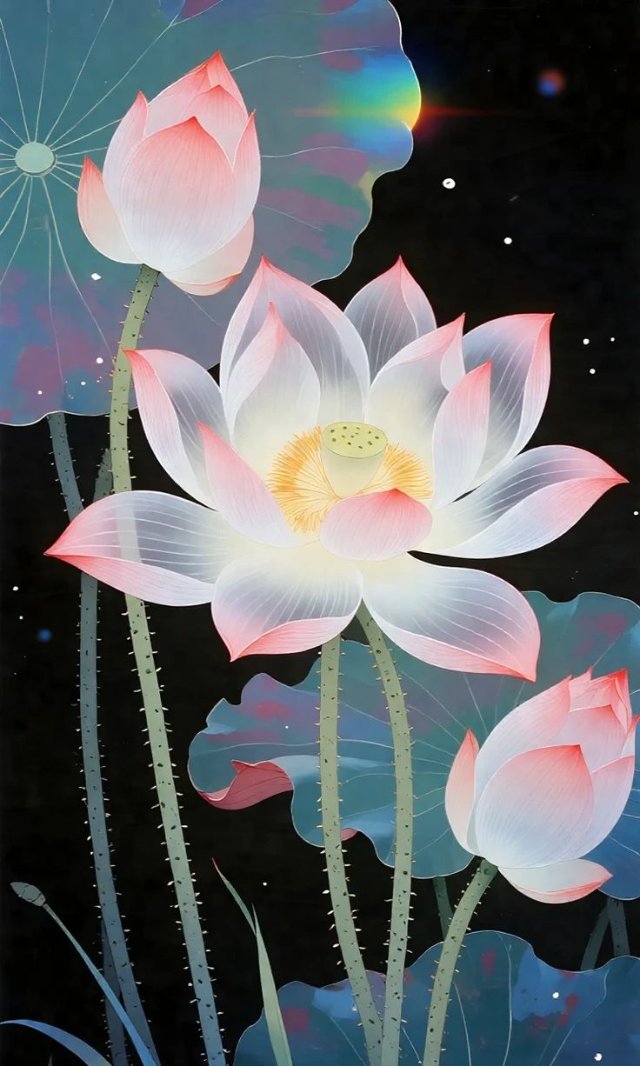 Ảnh hoa sen nghệ thuật sáng tạo