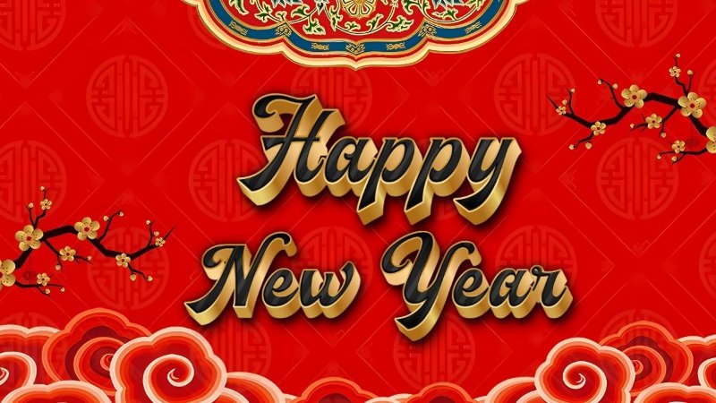 Background Tết cho đăng mạng xã hội