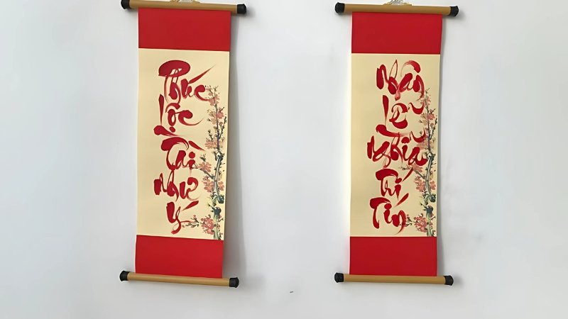 Background Tết cho poster - standee - ấn phẩm quảng cáo cho doanh nghiệp