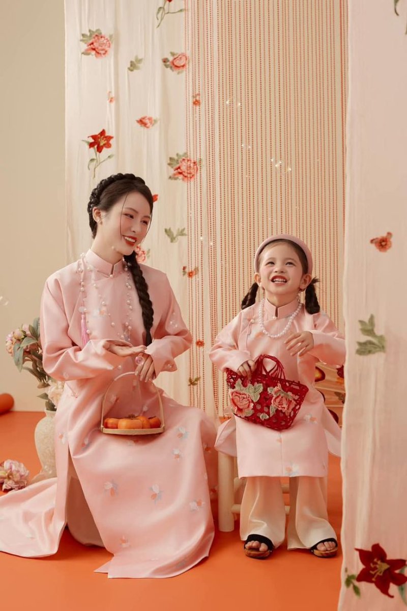 Background cho studio - backdrop chụp ảnh mẹ bé