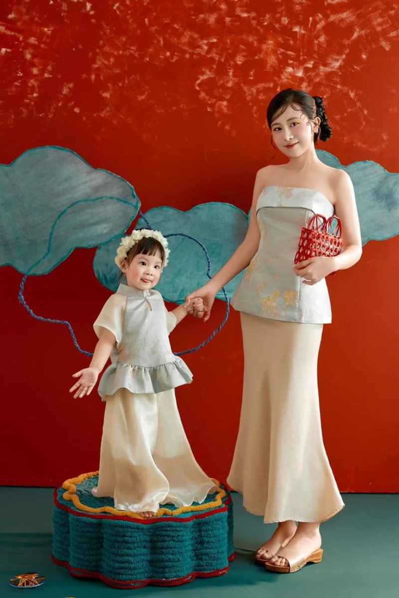 Background độc đáo cho studio - backdrop chụp ảnh gia đình