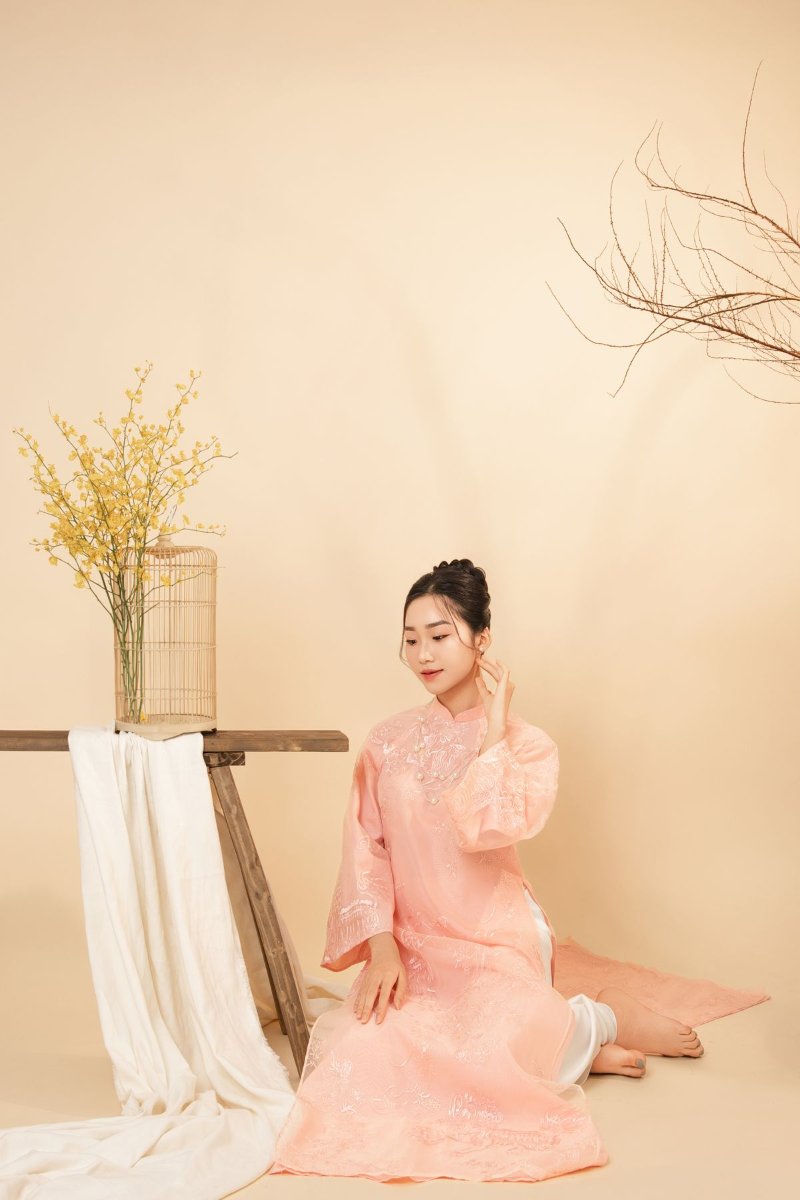 Background vàng cho studio - backdrop chụp ảnh gia đình