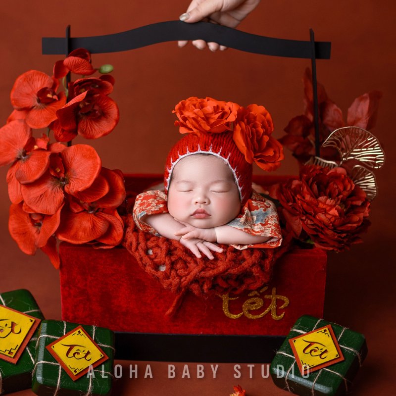 Gói chụp tại nhà cho bé sơ sinh dưới 2 tháng