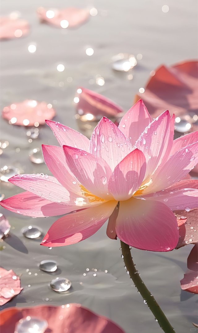 Hình nền hoa sen màu hồng đẹp nhất 2026