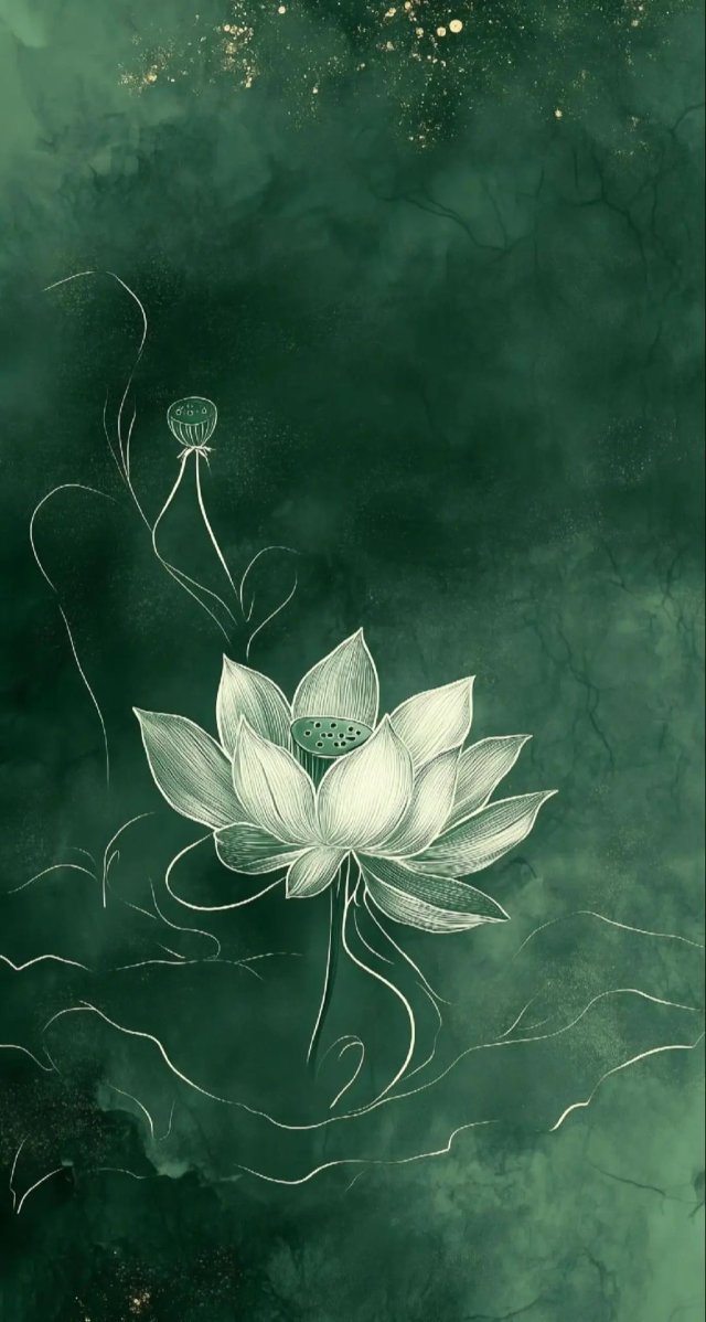 Hình nền hoa sen nghệ thuật sáng tạo và ấn tượng