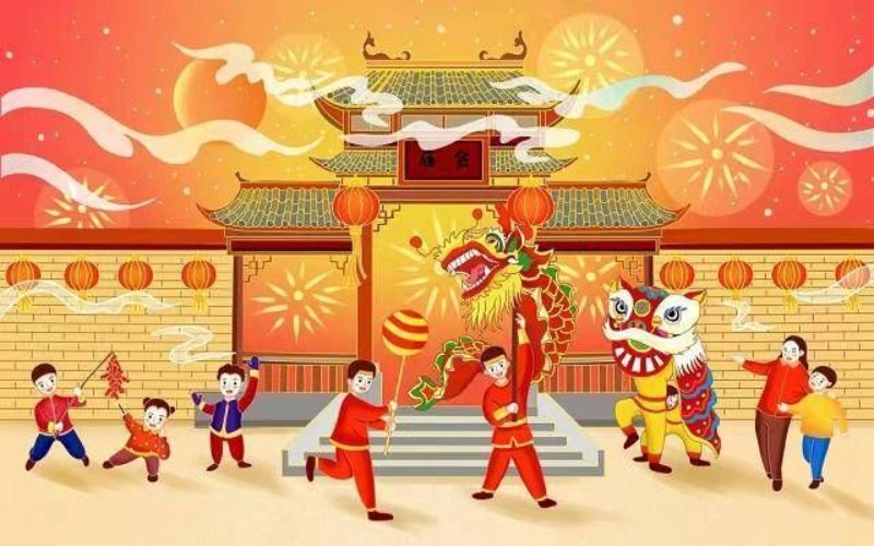 Hình nền máy tính cho Tết đẹp, đa dạng chủ đề