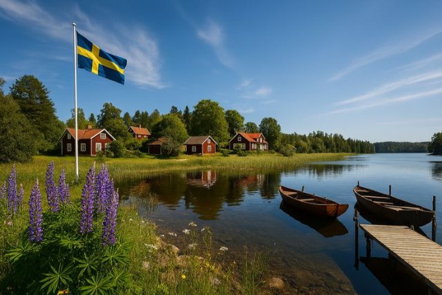 Ảnh thiên nhiên Thụy Điển đẹp