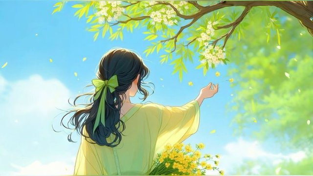 Ảnh thiên nhiên anime làm nền máy tính mới nhất 2026