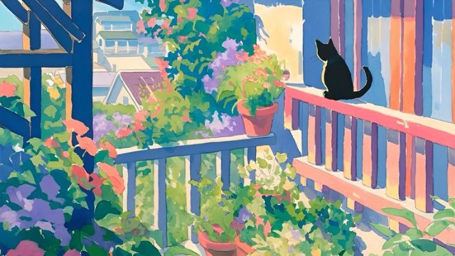 Ảnh thiên nhiên anime siêu đẹp làm nền máy tính