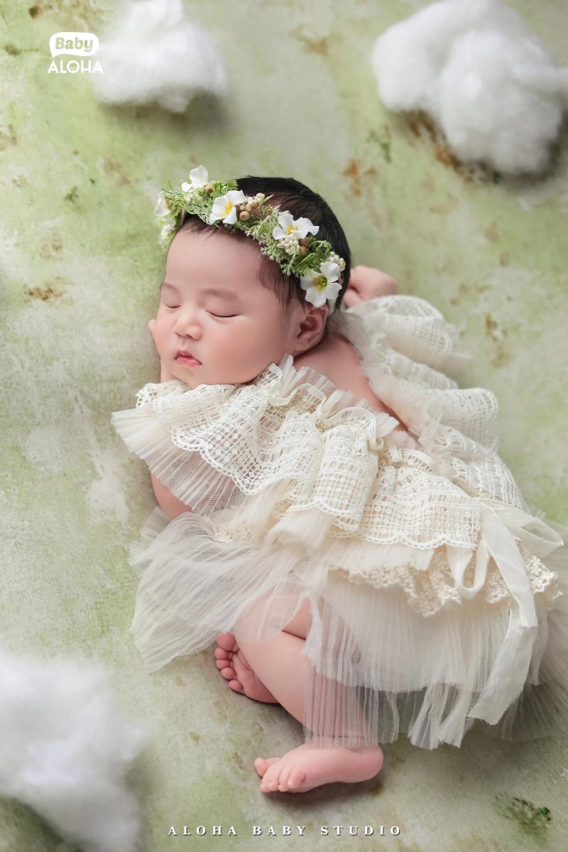 Bí quyết giúp bé ngủ sâu trong buổi chụp