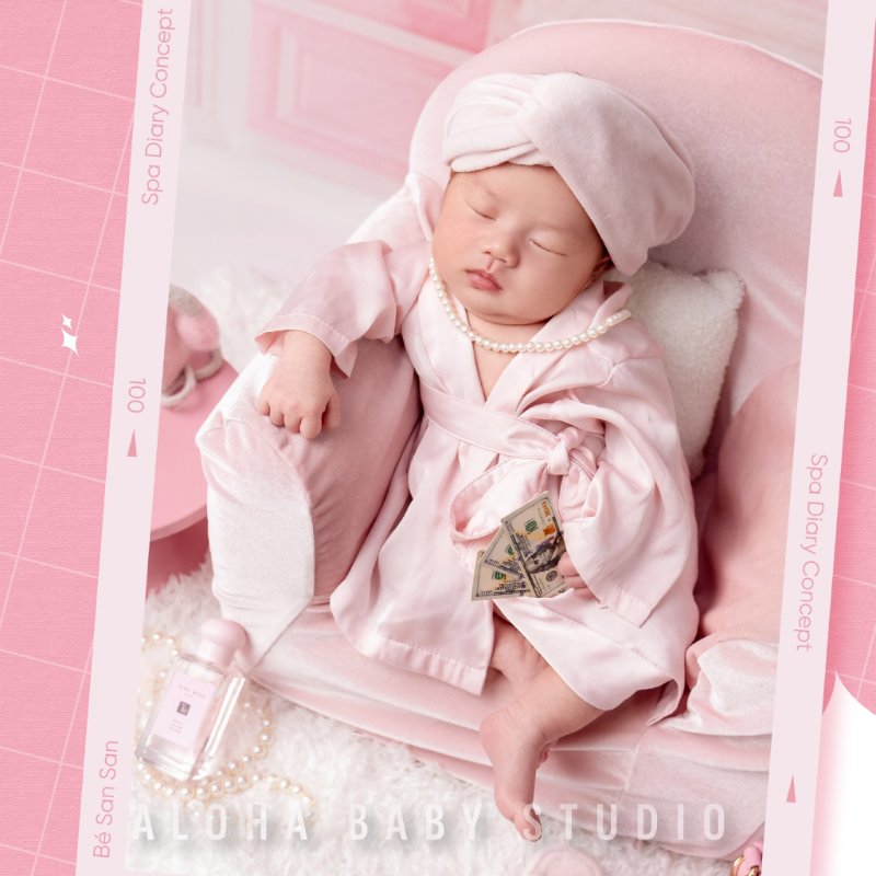 Chụp ảnh trẻ sơ sinh phường Cửa Nam concept độc đáo