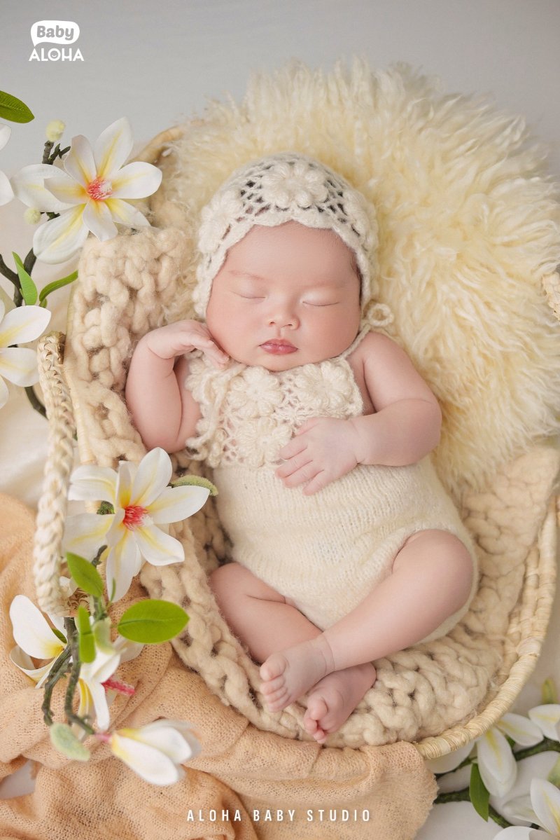 Concept hiện đại chụp ảnh sơ sinh