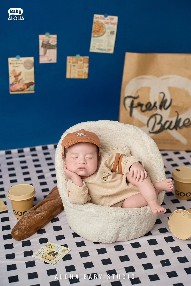 Concept newborn tối giản, tinh tế hiện đại