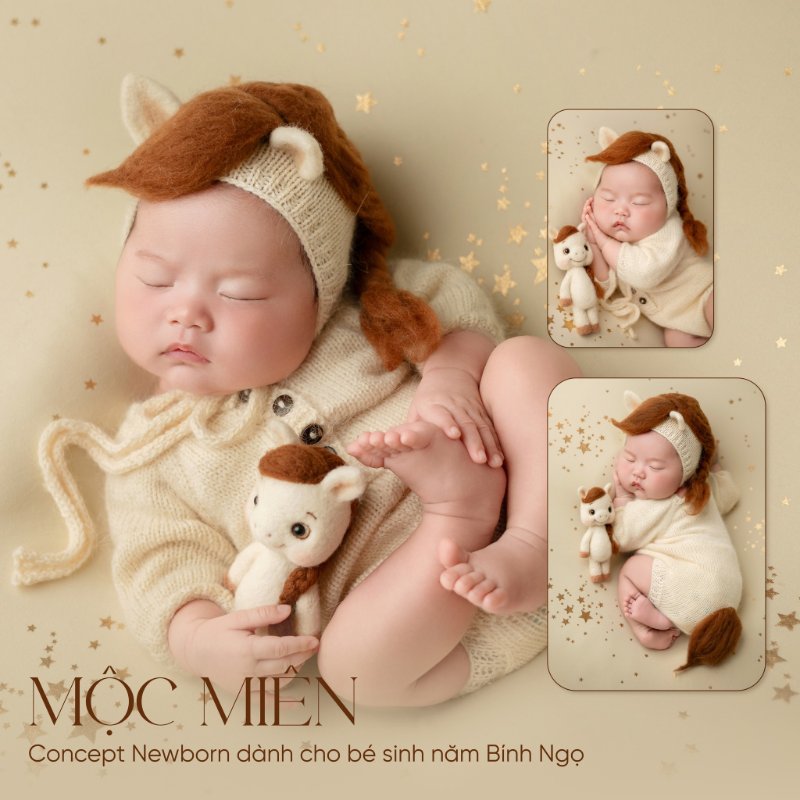 Concept truyền thống chụp hình bé sơ sinh tại phường Cửa Nam