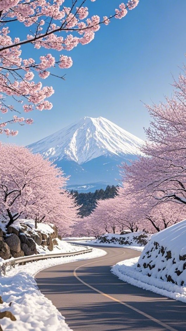 Hình ảnh con đường đẹp trong thiên nhiên