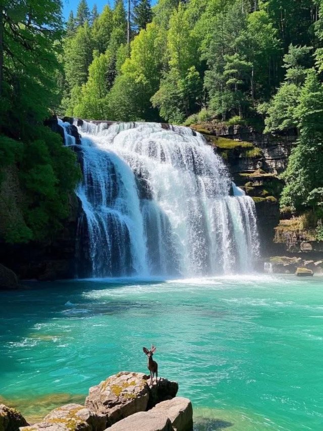 Hình ảnh thác nước đẹp trong thiên nhiên