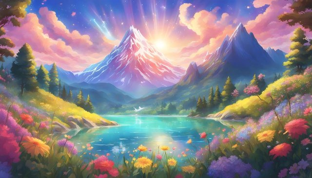 Hình ảnh thiên nhiên 3D đẹp nhất sắc màu