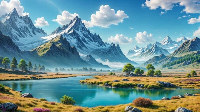 Hình ảnh thiên nhiên 3D đẹp nhất