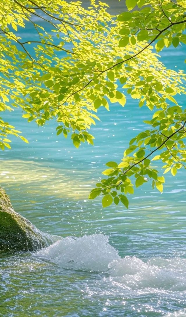 Hình ảnh thiên nhiên màu xanh trong lành