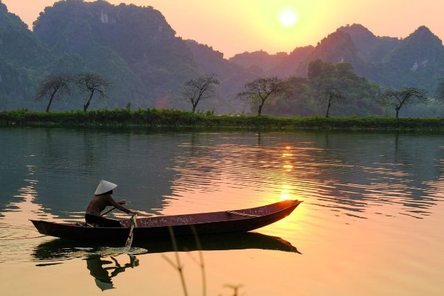 Hình nền phong cảnh thiên nhiên làng quê tuyệt đẹp