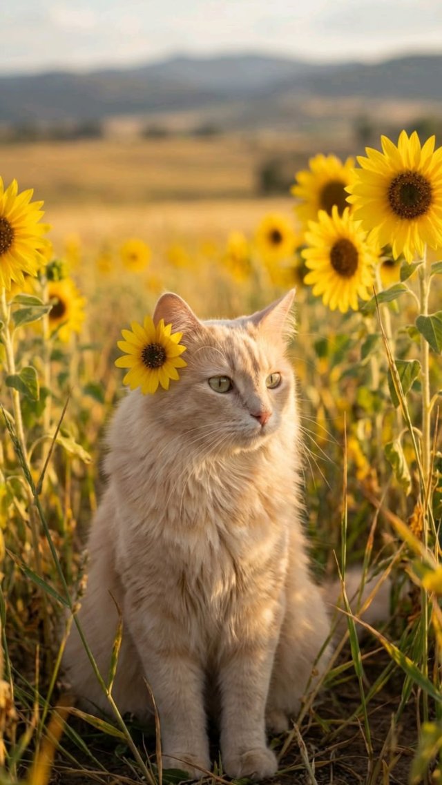 Hình nền thiên nhiên đẹp về mèo