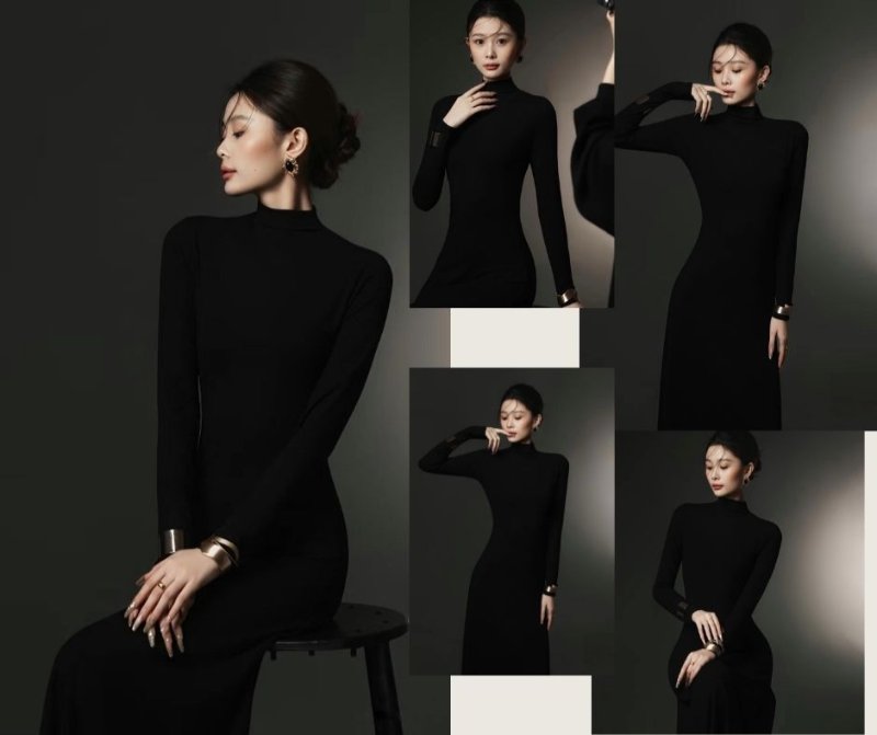 Tư thế ngồi trang nhã và tự tin