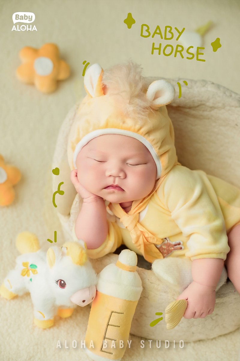 Ý tưởng chụp ảnh cho bé sơ sinh tại phường Hồng Hà