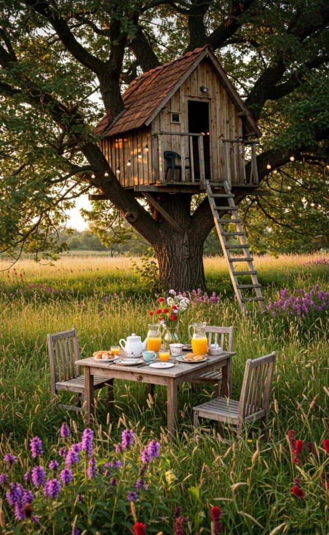 Ngôi nhà giữa thiên nhiên tươi đẹp