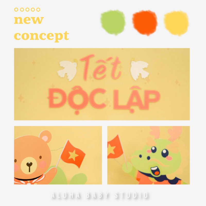 Aloha Baby Studio chụp ảnh 30 4 cho bé yêu