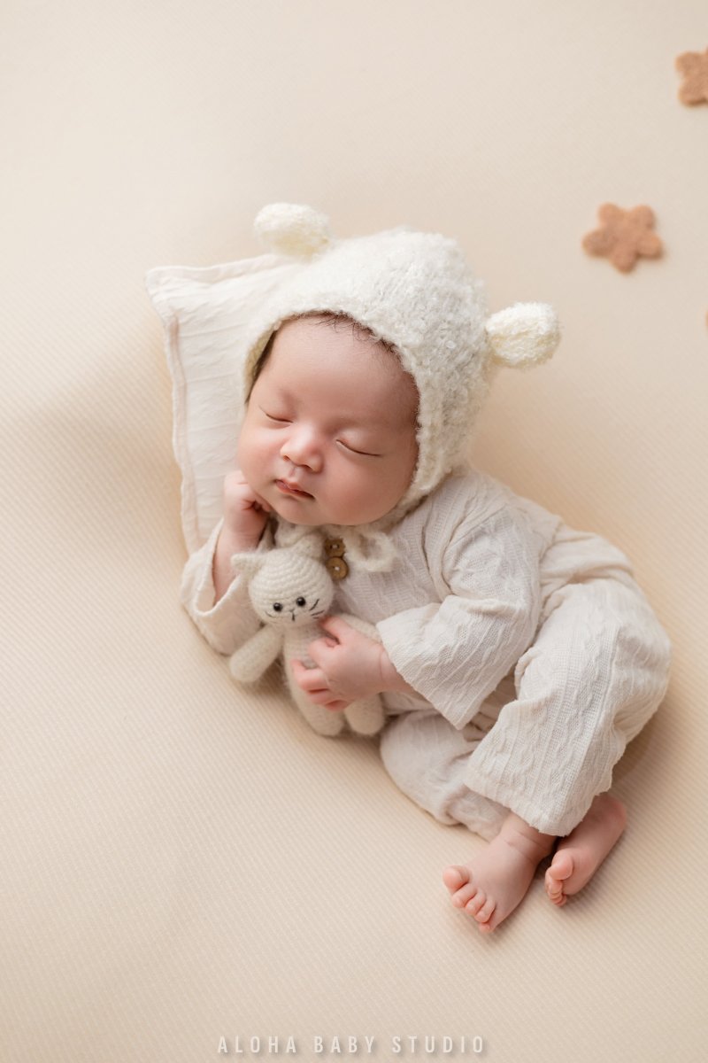 Chỉ tập trung chụp bé cười