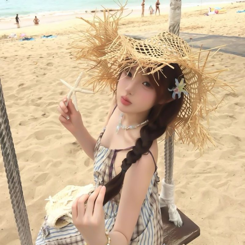 Chụp hình trên bãi cát