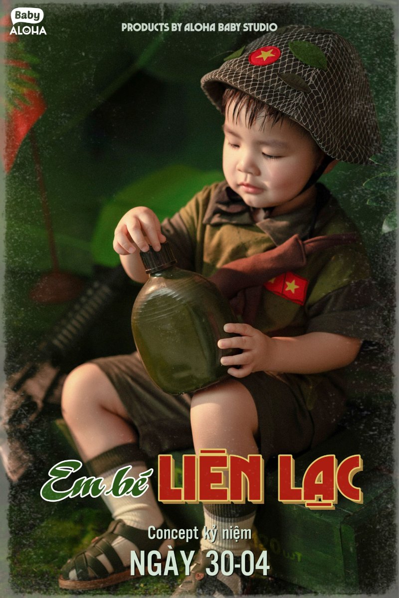 Concept Em bé Liên lạc