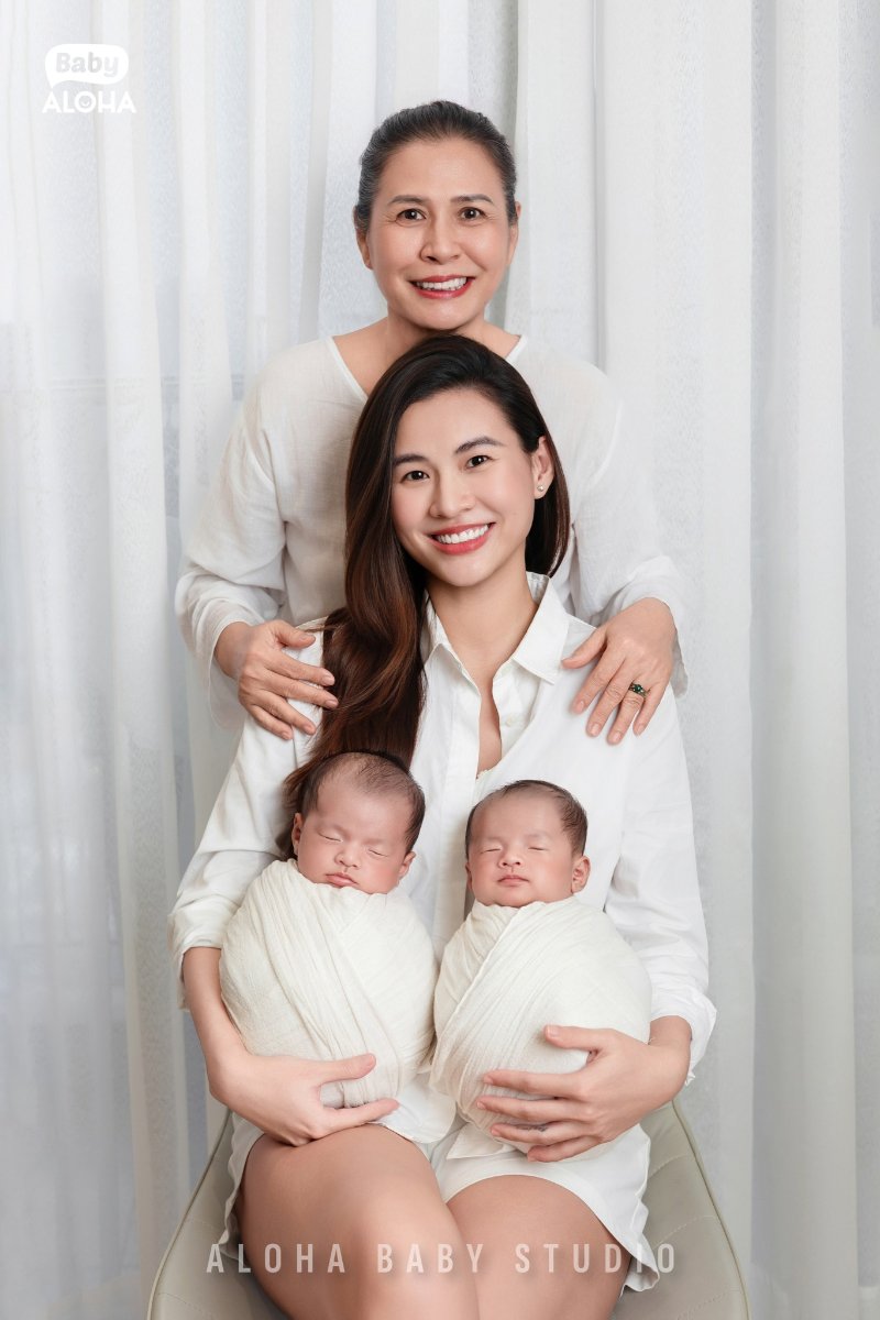 Concept chụp hình sơ sinh đa dạng, phù hợp nhiều phong cách