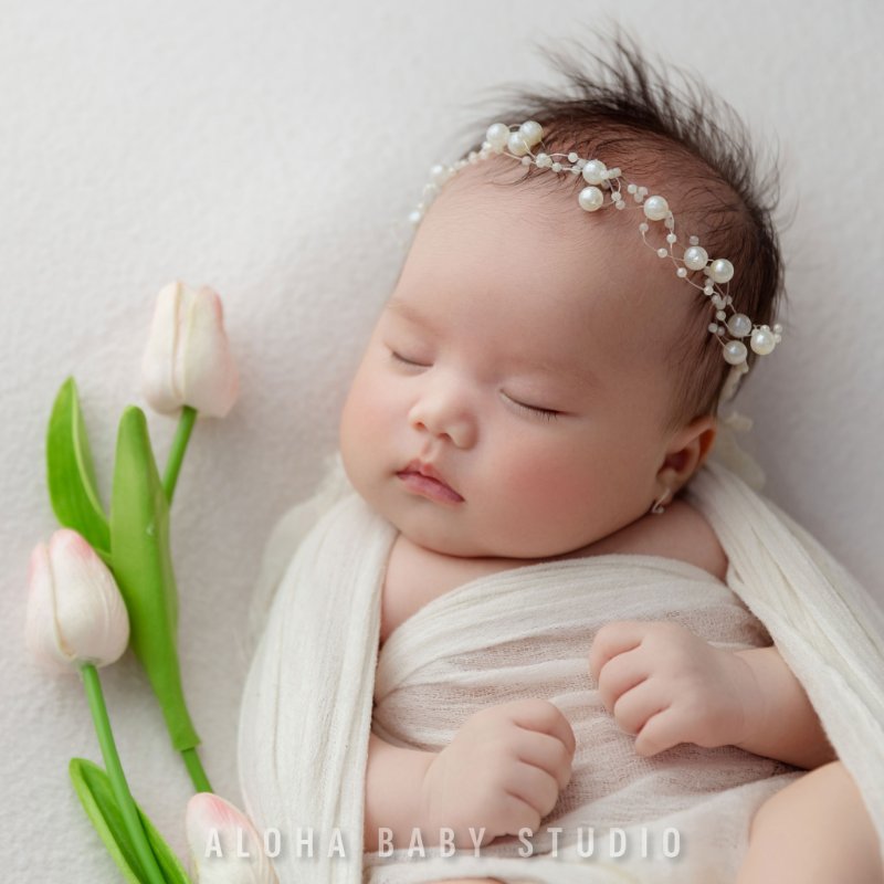 Concept chụp hình sơ sinh truyền thống