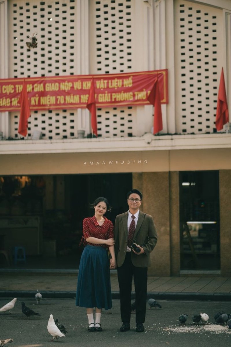 Concept retro hoài niệm thời bao cấp
