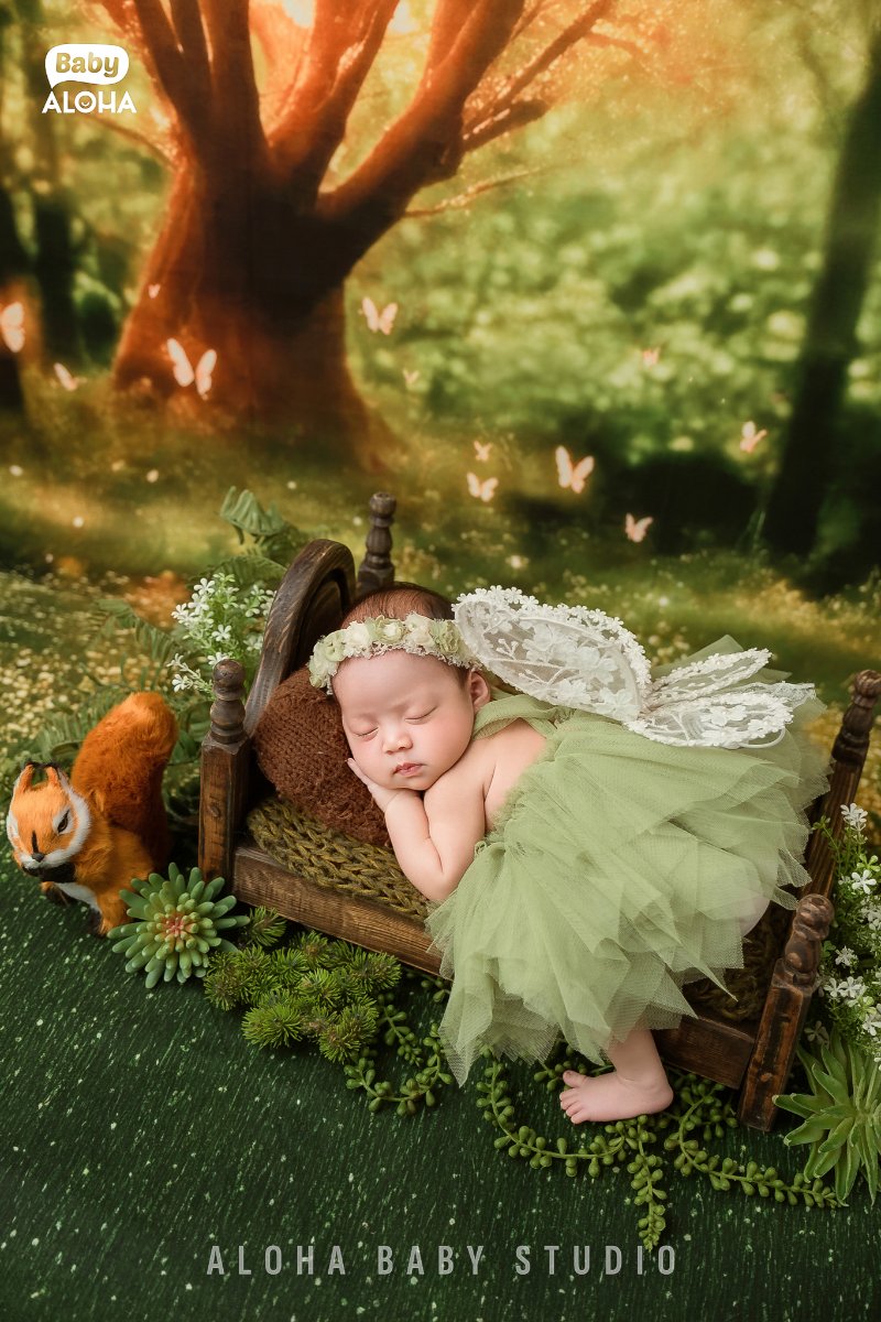 Giữ ấm cơ thể bé trong suốt buổi chụp ảnh sơ sinh tại phường Văn Miếu Quốc Tử Giám