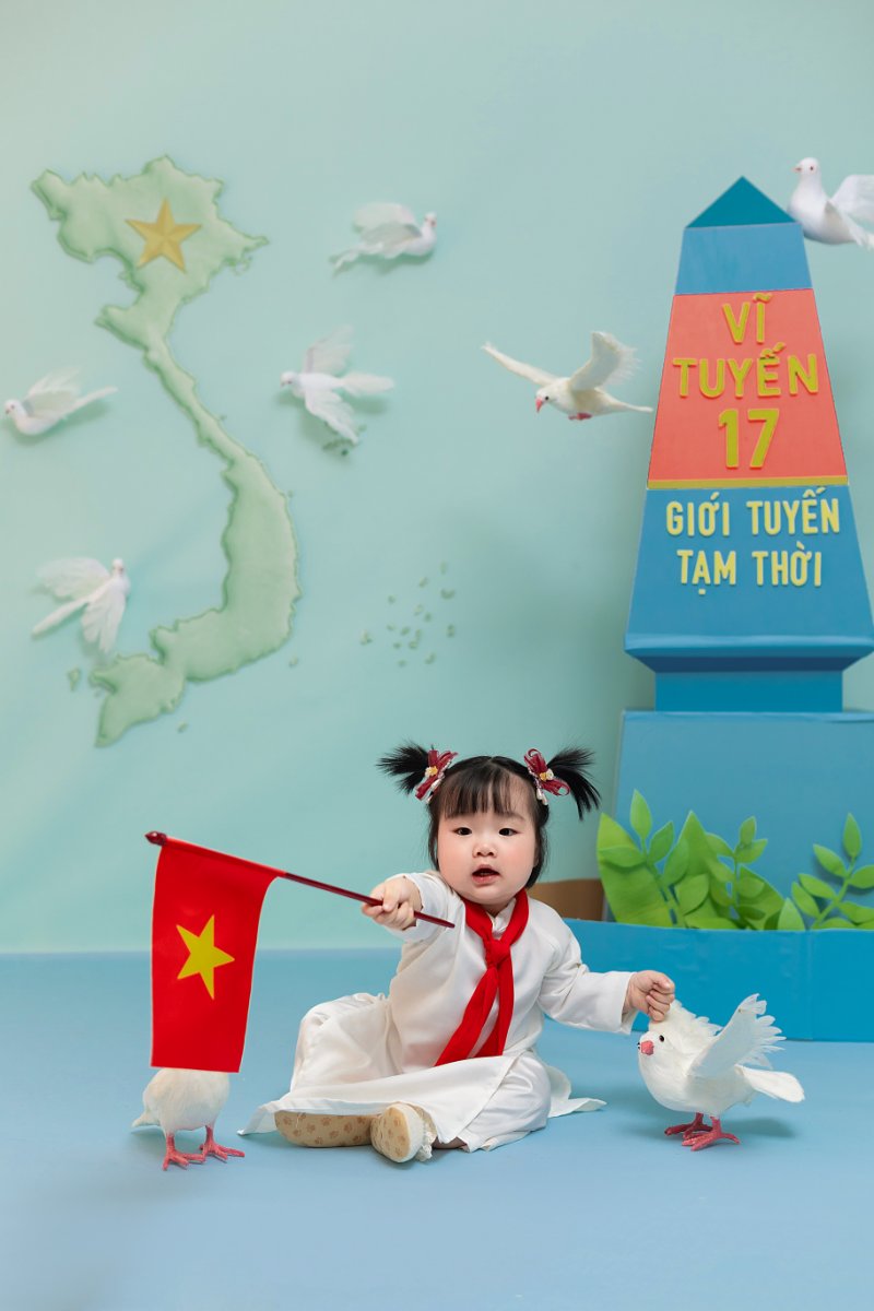 Không chọn concept quá phức tạp với bé nhỏ