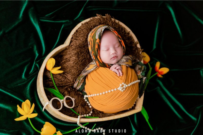 Vì sao nên lựa chọn chụp ảnh bé sơ sinh tại nhà