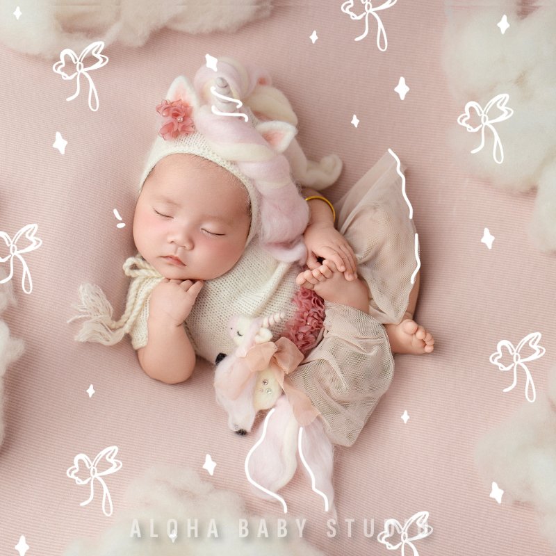 Concept công chúa pastel cho bé gái