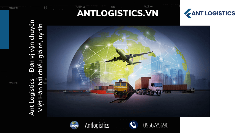 Ant Logistics - Đơn vị vận chuyển Việt Hàn hai chiều giá rẻ, uy tín