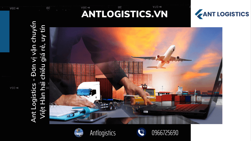 Ant Logistics - Đơn vị vận chuyển Việt Hàn hai chiều giá rẻ, uy tín
